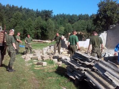 5 pułk inżynieryjny im. Ignacego Prądzyńskiego na terenie Gminy Więcbork (FOTO)